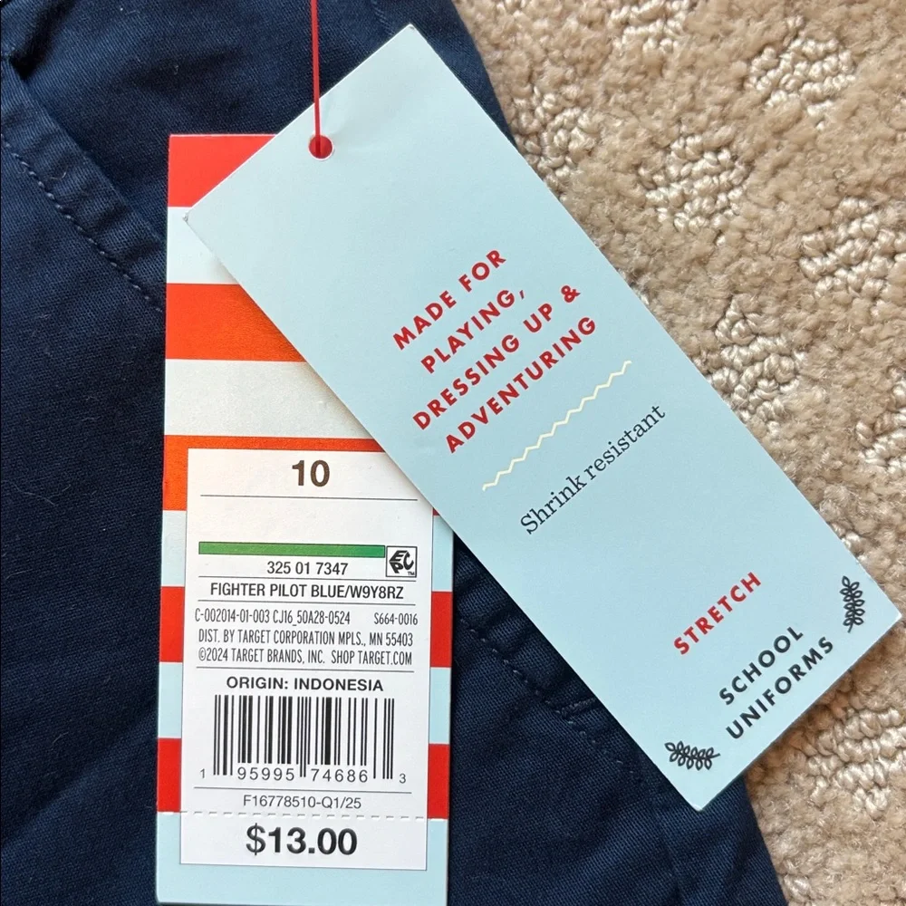 Cat & Jack Boys Dark Blue Uniform Shorts